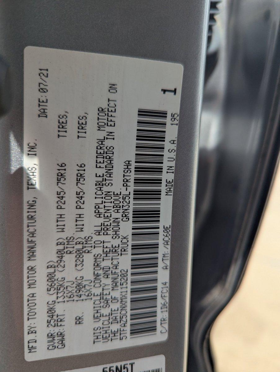 2021 Toyota Tacoma 2WD Vehicle Photo in CORPUS CHRISTI, TX 78412-4902
