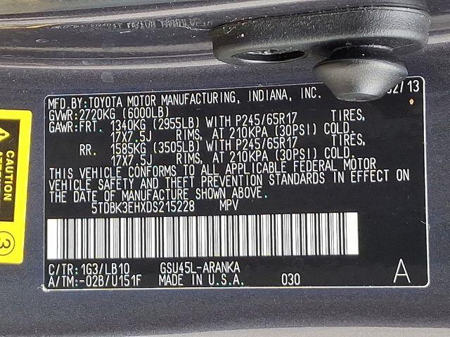 2013 Toyota Highlander Vehicle Photo in PAWLING, NY 12564-3219