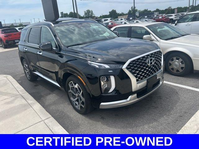 2021 Hyundai PALISADE Vehicle Photo in Merrillville, IN 46410