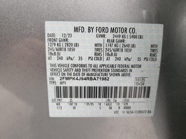 2024 Ford Edge Vehicle Photo in Green Bay, WI 54304