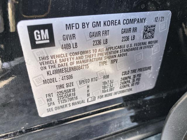 2022 Buick Encore GX Vehicle Photo in WILLIAMSVILLE, NY 14221-2883