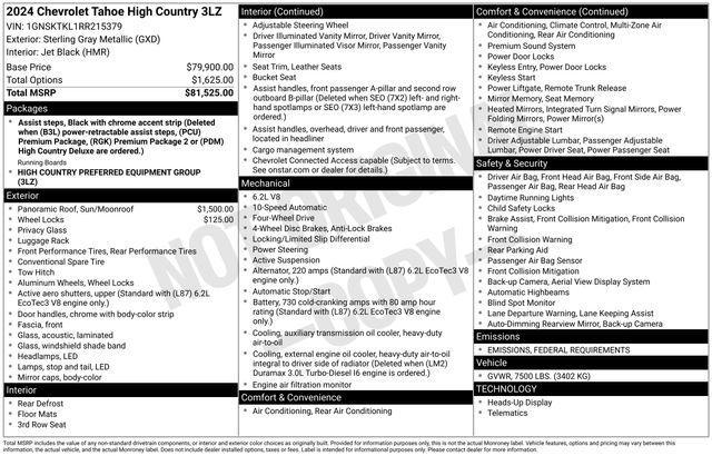 2024 Chevrolet Tahoe Vehicle Photo in DANBURY, CT 06810-5034