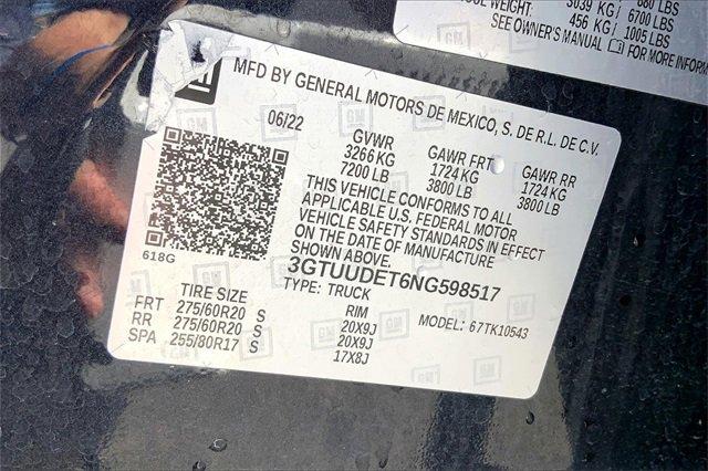 2022 GMC Sierra 1500 Vehicle Photo in KANSAS CITY, MO 64114-4502