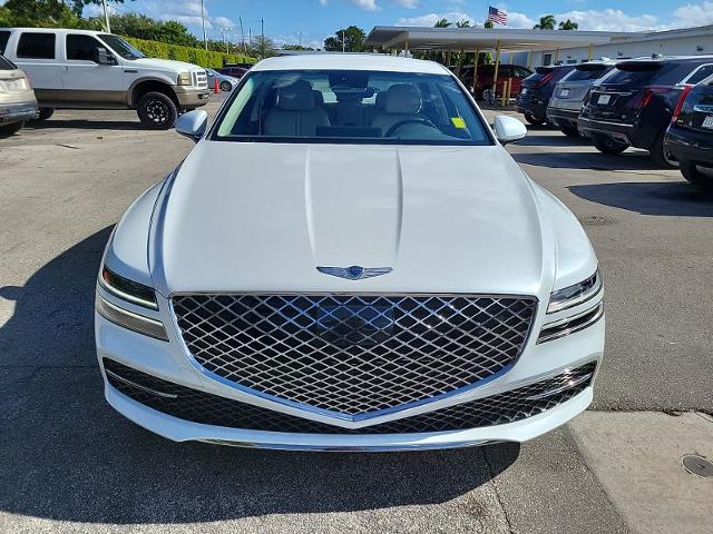 2022 Genesis G80 Vehicle Photo in POMPANO BEACH, FL 33064-7091