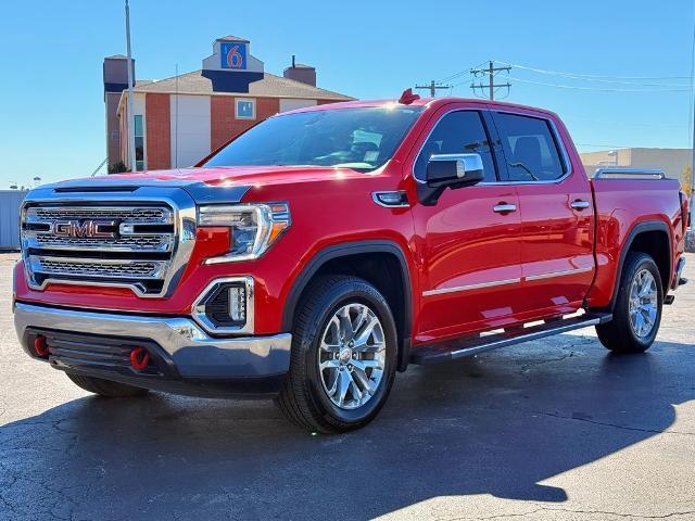 Used 2021 GMC Sierra 1500 SLT with VIN 1GTU9DEDXMZ139645 for sale in Norman, OK