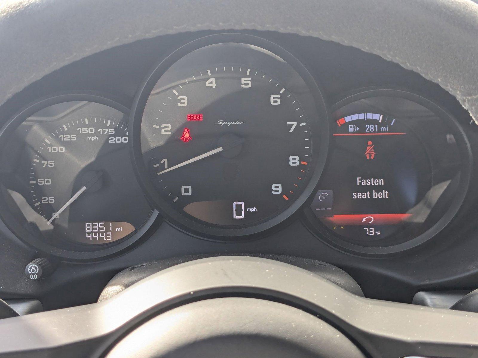 2021 Porsche 718 Spyder Vehicle Photo in Maitland, FL 32751