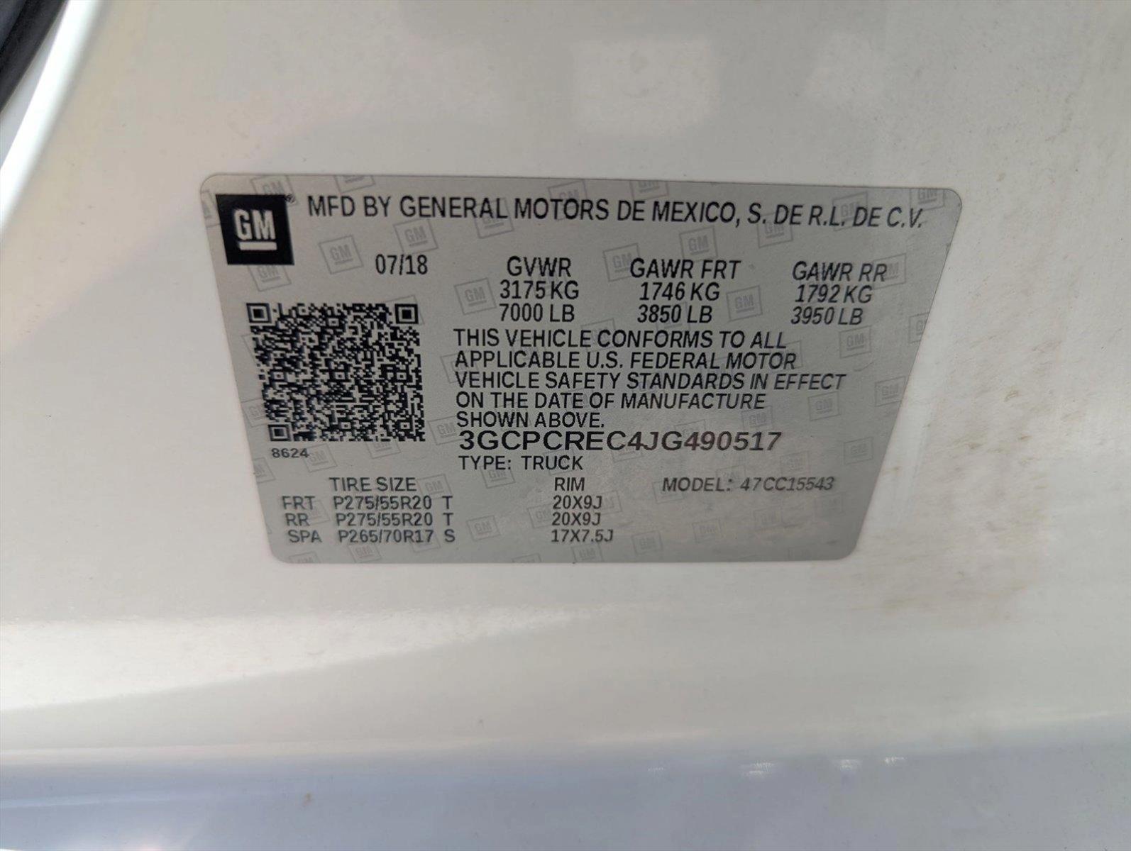 2018 Chevrolet Silverado 1500 Vehicle Photo in CORPUS CHRISTI, TX 78412-4902