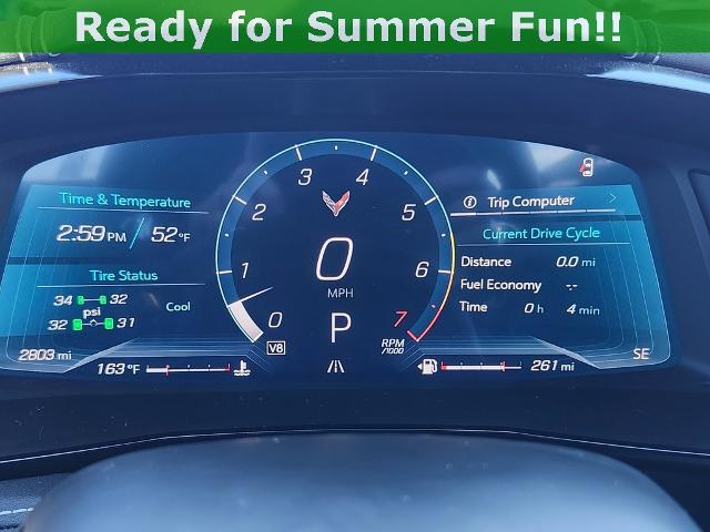 2025 Chevrolet Corvette Stingray Vehicle Photo in GREEN BAY, WI 54304-5303
