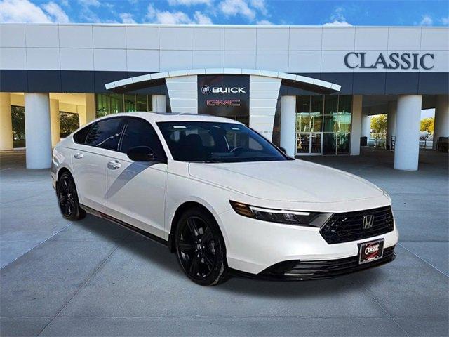 Used 2024 Honda Accord Hybrid Sport-L with VIN 1HGCY2F76RA056135 for sale in Arlington, TX