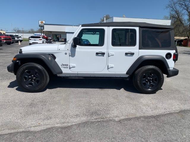 Used 2018 Jeep All-New Wrangler Unlimited Sport with VIN 1C4HJXDG9JW183378 for sale in New Madrid, MO