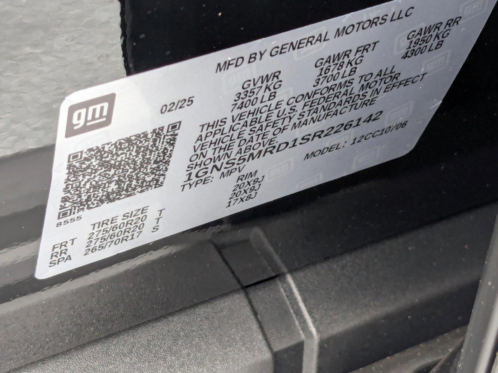 2025 Chevrolet Tahoe Vehicle Photo in MIAMI, FL 33134-2699