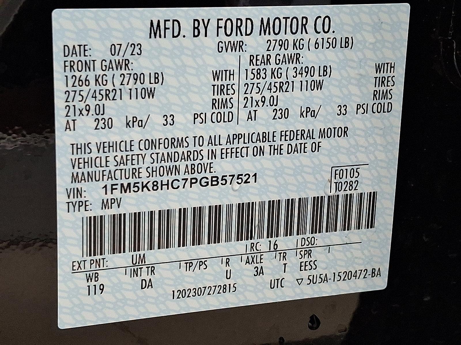 2023 Ford Explorer Vehicle Photo in Lancaster, PA 17601
