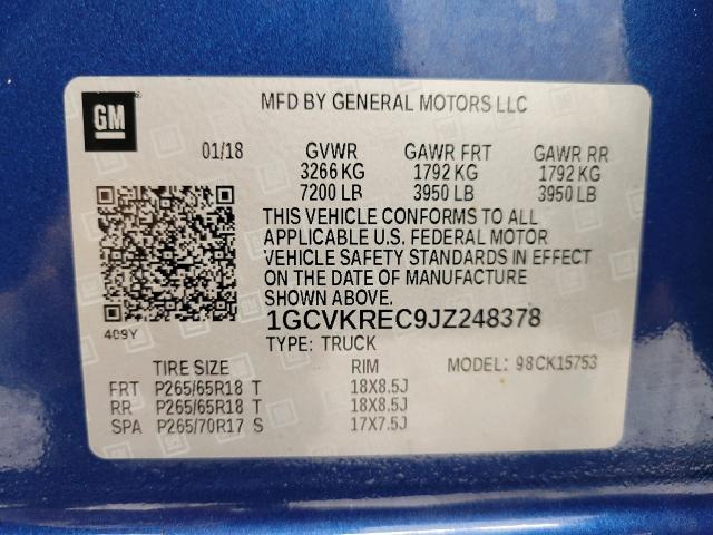 2018 Chevrolet Silverado 1500 Vehicle Photo in NEENAH, WI 54956-2243