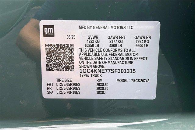 2025 Chevrolet Silverado 2500 HD Vehicle Photo in INDEPENDENCE, MO 64055-1314