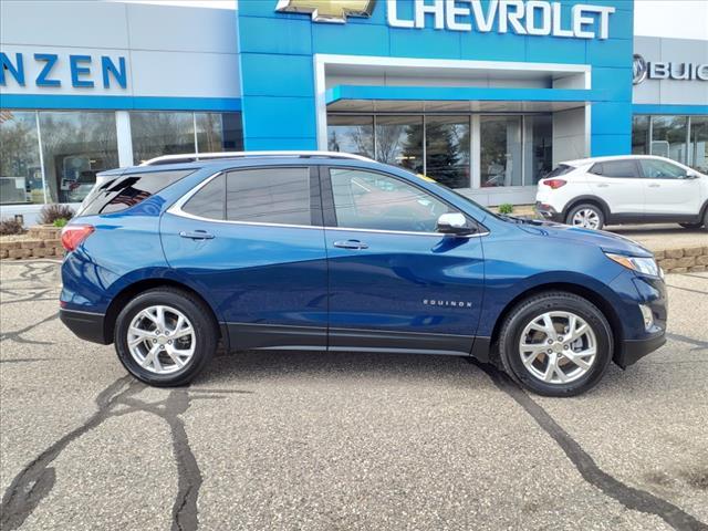 Certified 2020 Chevrolet Equinox Premier with VIN 2GNAXXEVXL6161777 for sale in Chaska, Minnesota