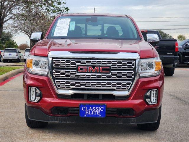 Used 2022 GMC Canyon Denali with VIN 1GTG6EEN7N1117963 for sale in Houston, TX