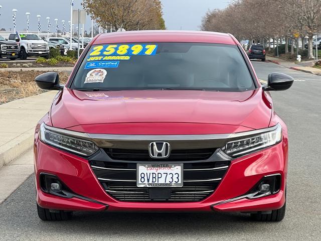 2021 Honda Accord Sedan Vehicle Photo in PITTSBURG, CA 94565-7121