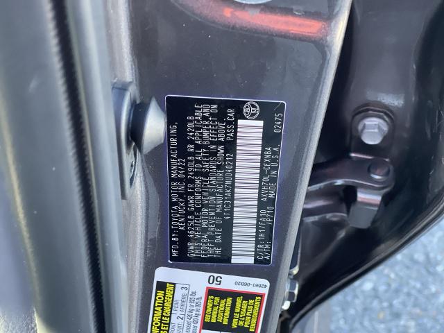 2022 Toyota Camry Vehicle Photo in BENTONVILLE, AR 72712-4322