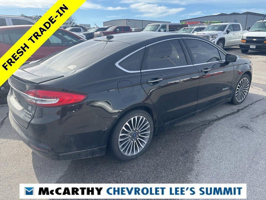 Used 2018 Ford Fusion Hybrid Titanium with VIN 3FA6P0RU2JR274903 for sale in Kansas City