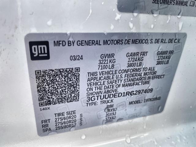 2024 GMC Sierra 1500 Vehicle Photo in WILLIAMSVILLE, NY 14221-2883