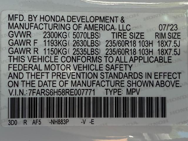 2024 Honda CR-V Hybrid Vehicle Photo in Appleton, WI 54914