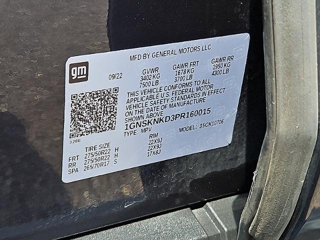 2023 Chevrolet Tahoe Vehicle Photo in TREVOSE, PA 19053-4984