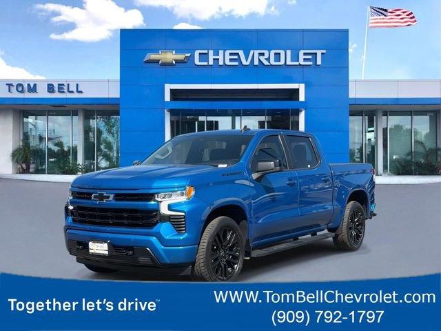 Blue 2022 Chevrolet Silverado 1500 RST Crew Cab RWD Pickup Truck 4X2 Automatic