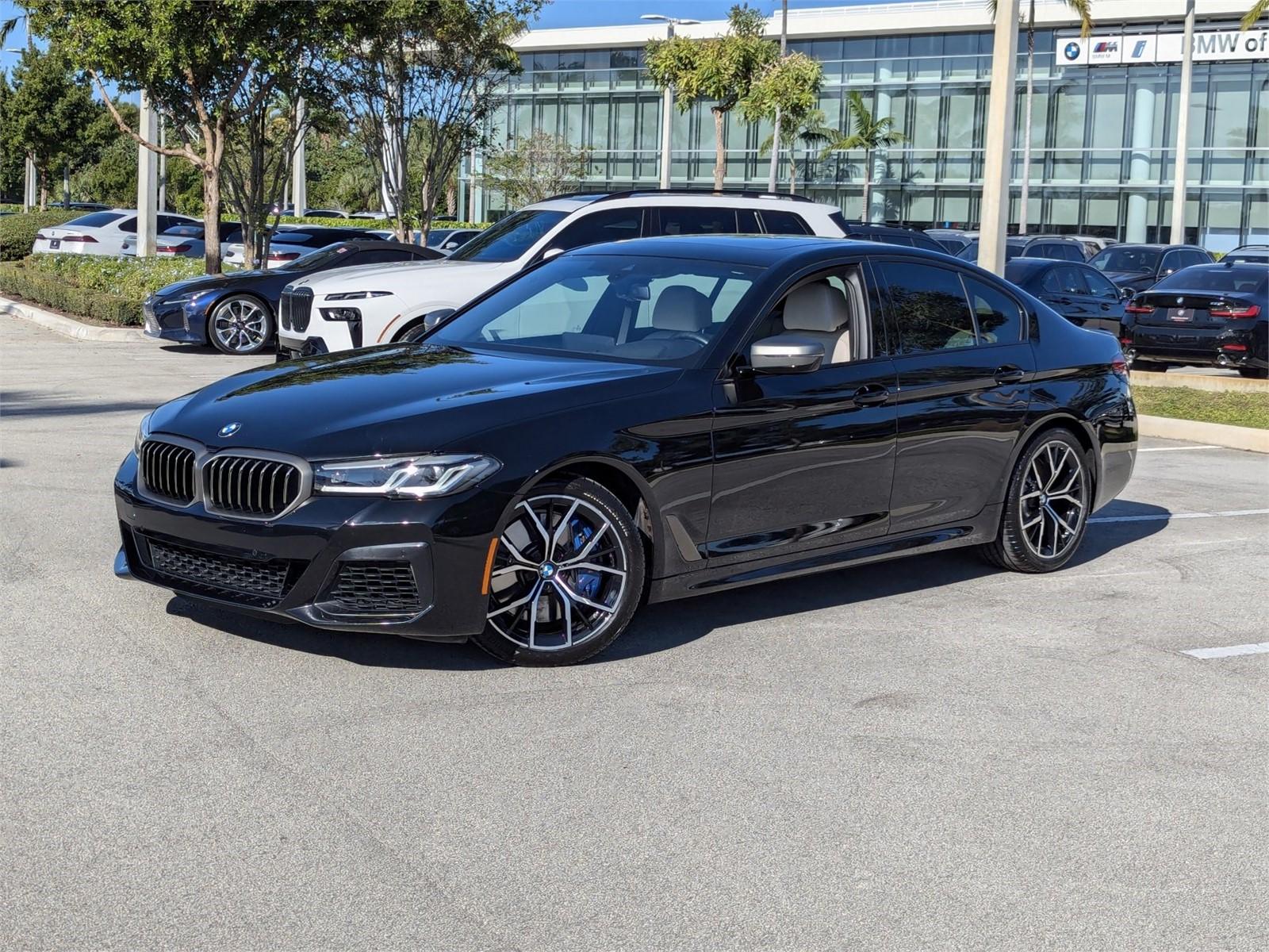 2021 BMW M550i xDrive Vehicle Photo in Delray Beach, FL 33444