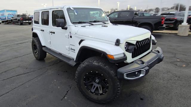 Used 2021 Jeep Wrangler Unlimited Sahara with VIN 1C4HJXEG1MW550048 for sale in Columbus, OH