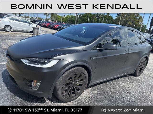 Used 2017 Tesla Model X 75D with VIN 5YJXCAE24HF042142 for sale in Miami, FL