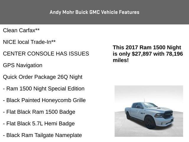2017 Ram 1500 Vehicle Photo in Fishers, IN 46038