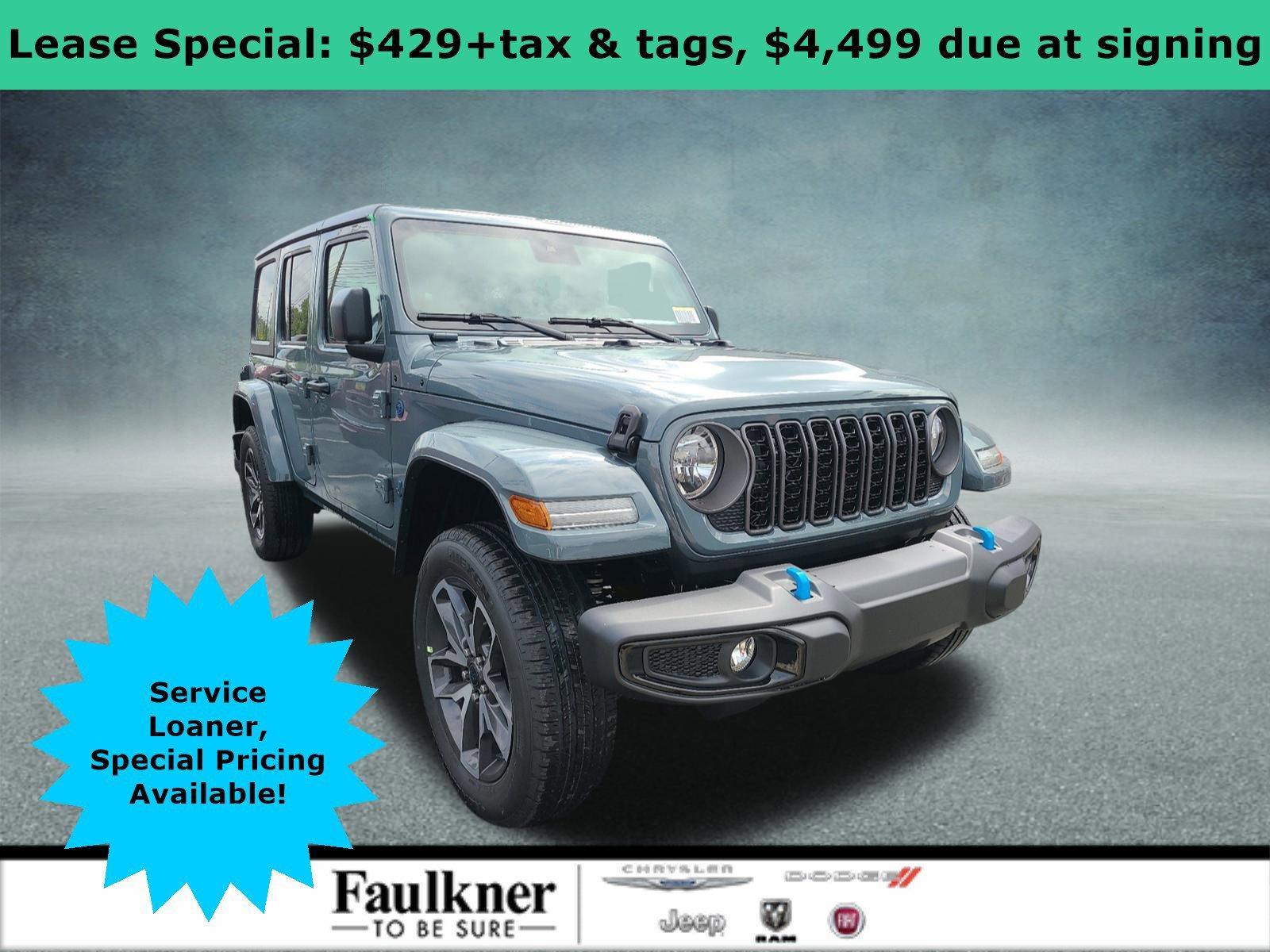 2024 Jeep Wrangler 4xe Vehicle Photo in Mechanicsburg, PA 17050-1707
