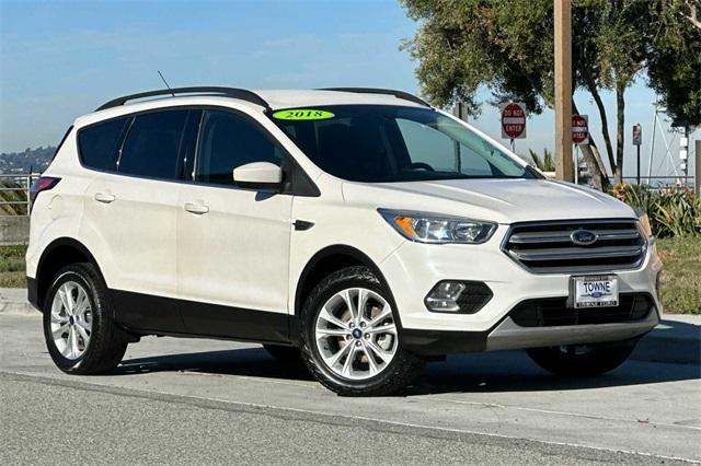 Used 2018 Ford Escape SE with VIN 1FMCU0GD1JUA98309 for sale in Redwood City, CA