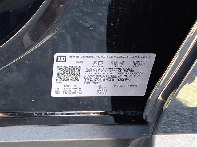 2025 Chevrolet Equinox Vehicle Photo in BERLIN, MD 21811-1121