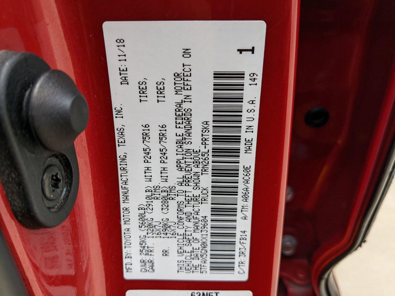 2019 Toyota Tacoma 2WD Vehicle Photo in Winter Park, FL 32792