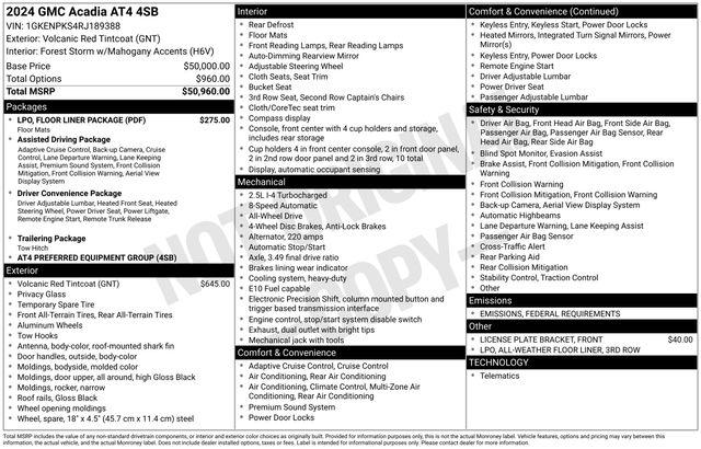 2024 GMC Acadia Vehicle Photo in DANBURY, CT 06810-5034