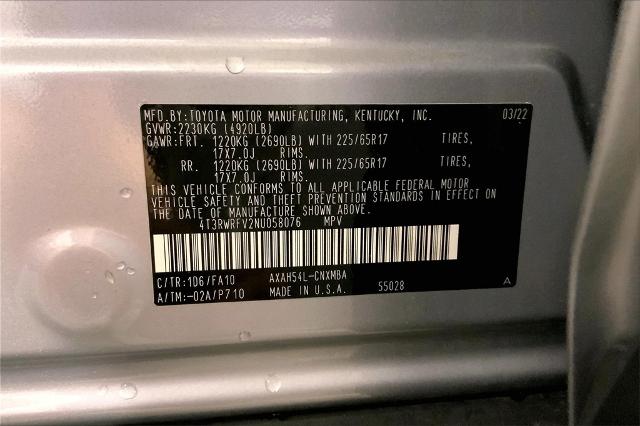 2022 Toyota RAV4 Vehicle Photo in Lees Summit, MO 64086