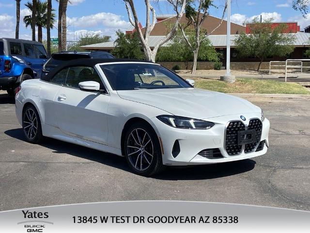 Mineral White Metallic 2025 BMW 4 Series 430i Convertible xDrive Convertible All-Wheel Drive Automatic