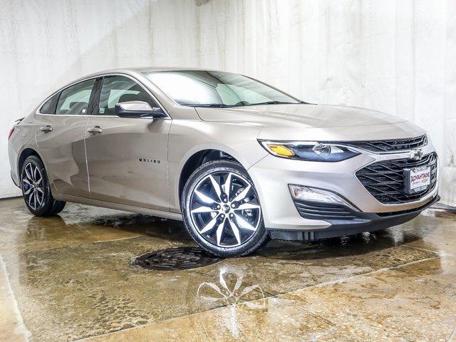 New 2025 Gray Chevrolet Malibu RS: 1G1ZG5ST6SF149531