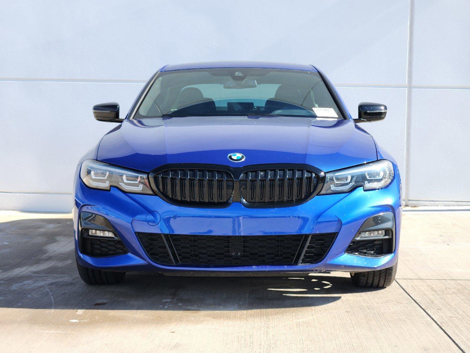Certified Blue 2022 BMW 330i xDrive M SPORT PACKAGE/ SHADOWLINE PACKAGE for  sale: 3MW5R7J04N8C71253