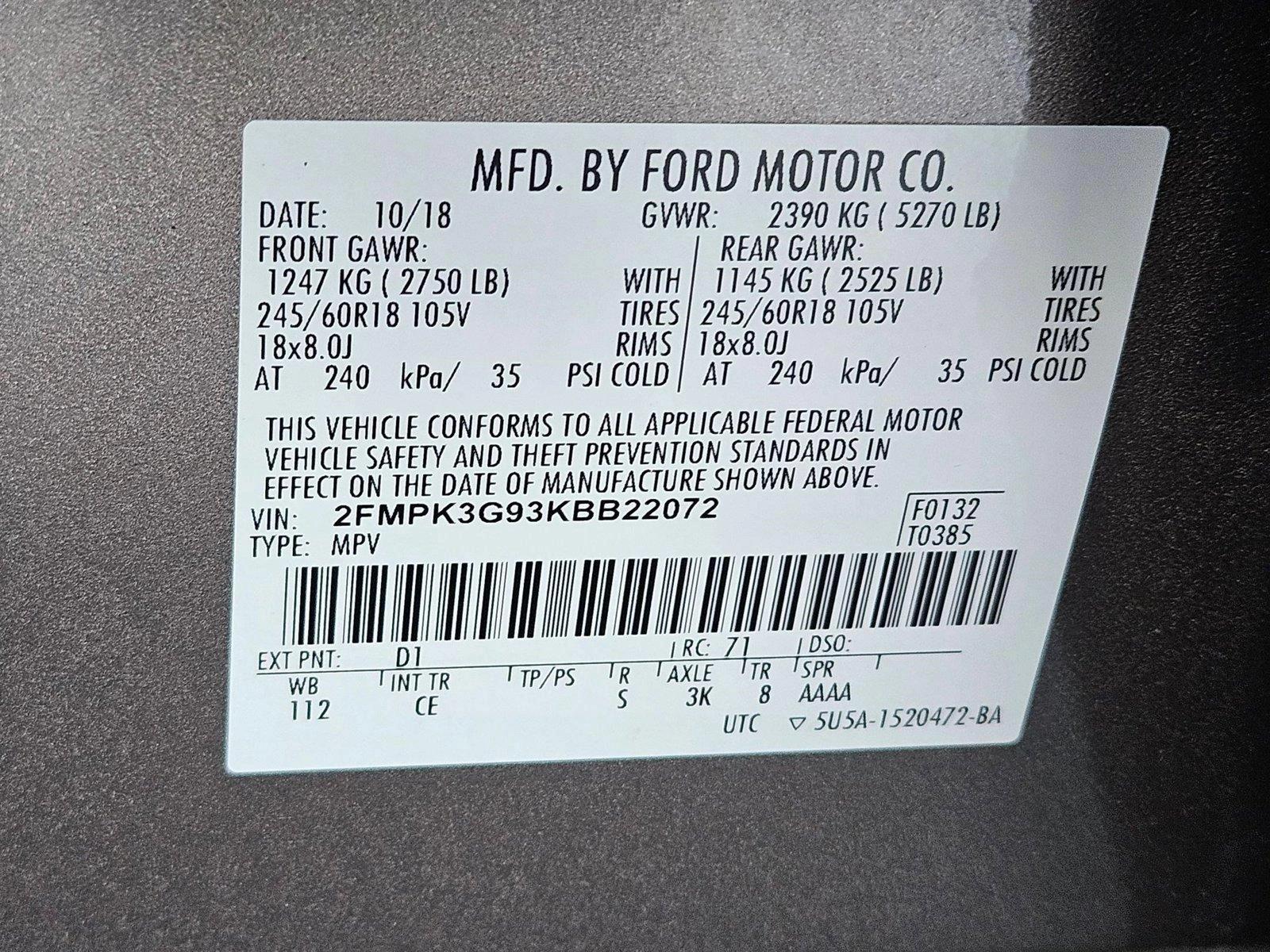 2019 Ford Edge Vehicle Photo in Henderson, NV 89014