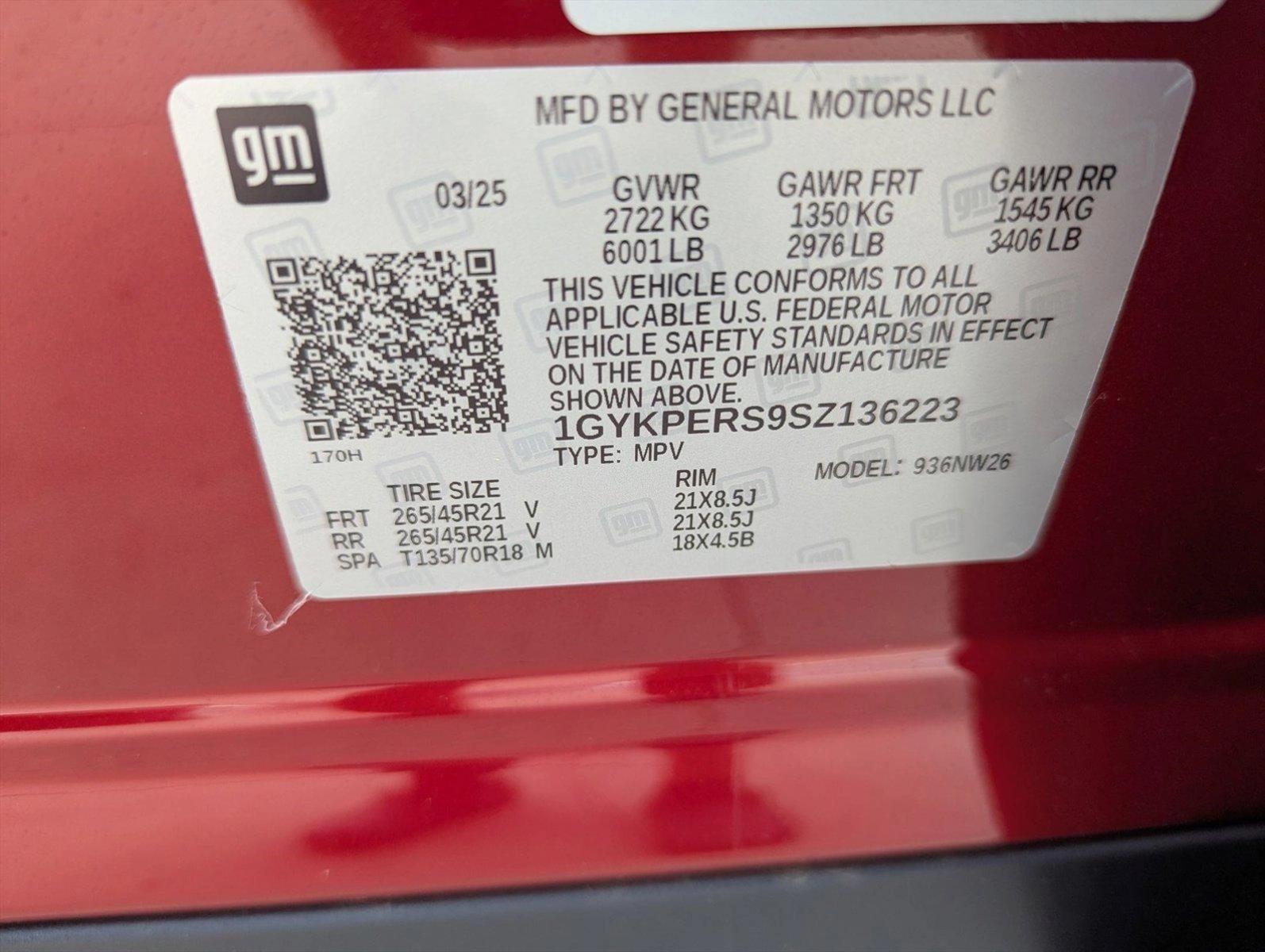 2025 Cadillac XT6 Vehicle Photo in CORPUS CHRISTI, TX 78412-4902