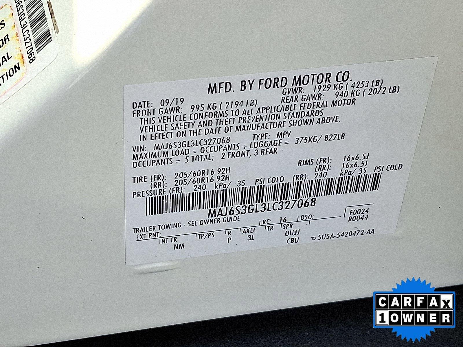 2020 Ford EcoSport Vehicle Photo in Harrisburg, PA 17111