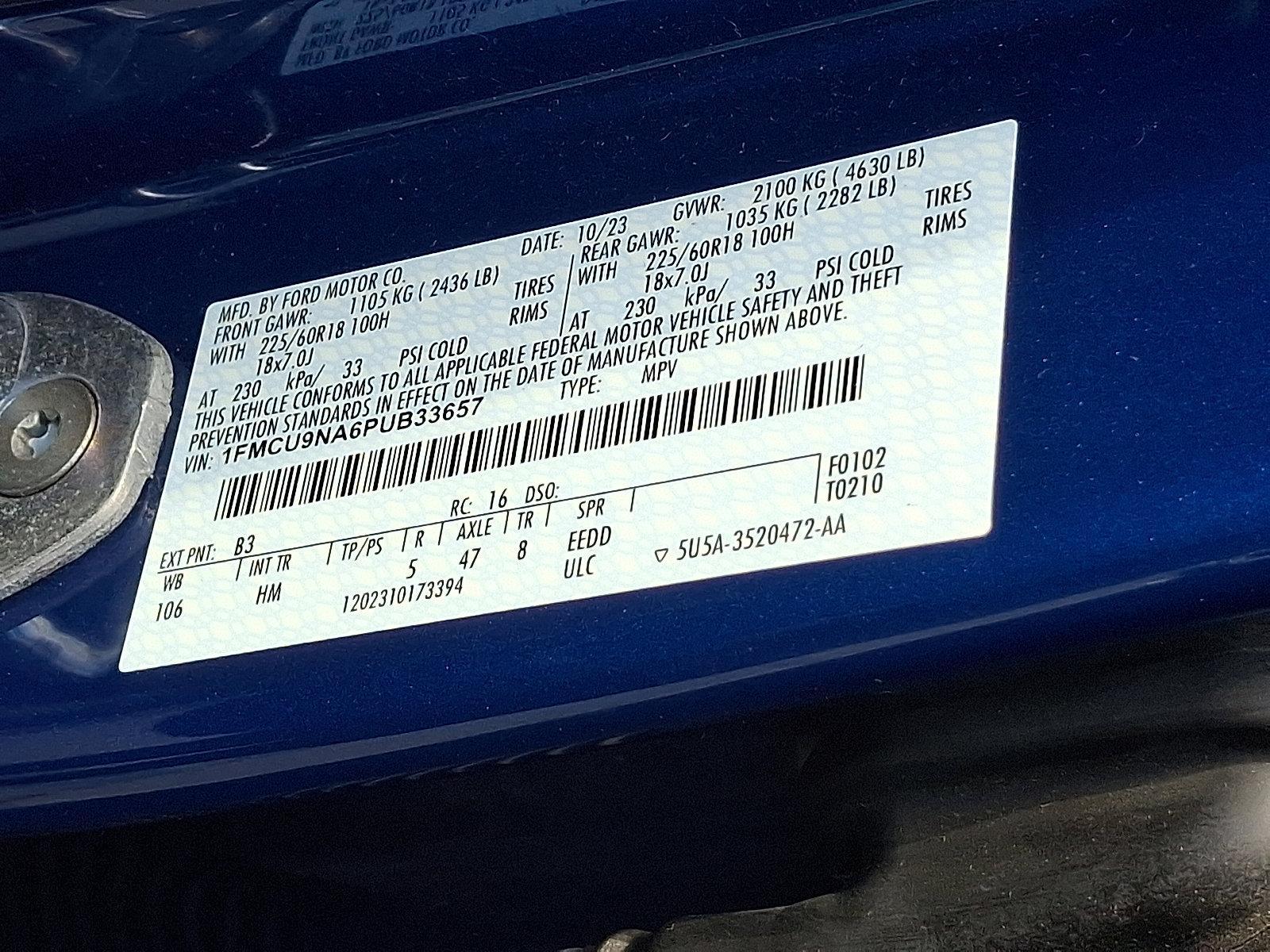 2023 Ford Escape Vehicle Photo in Harrisburg, PA 17111-1033