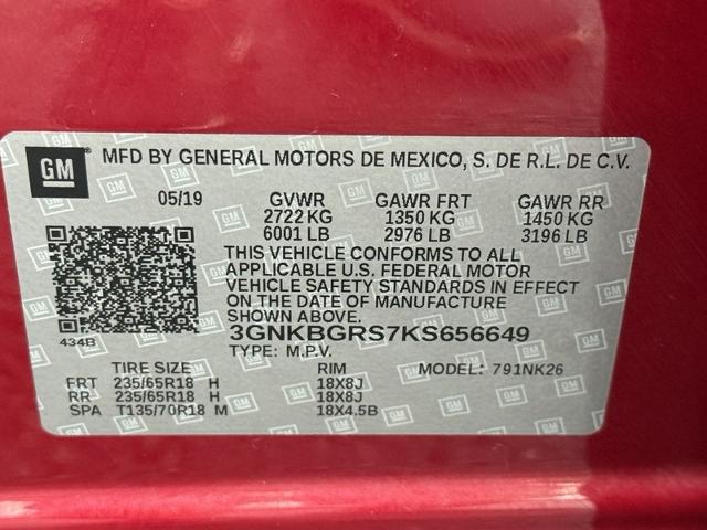 2019 Chevrolet Blazer Vehicle Photo in MIDDLETON, WI 53562-1492