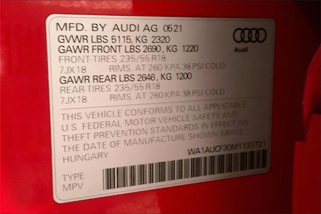 2021 Audi Q3 Vehicle Photo in Lees Summit, MO 64086