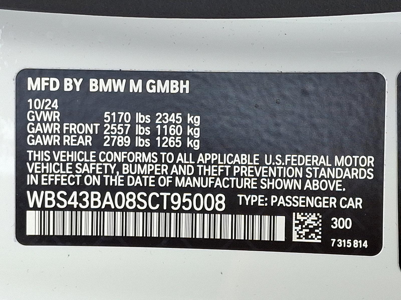 2025 BMW M4 Vehicle Photo in Lancaster, PA 17601