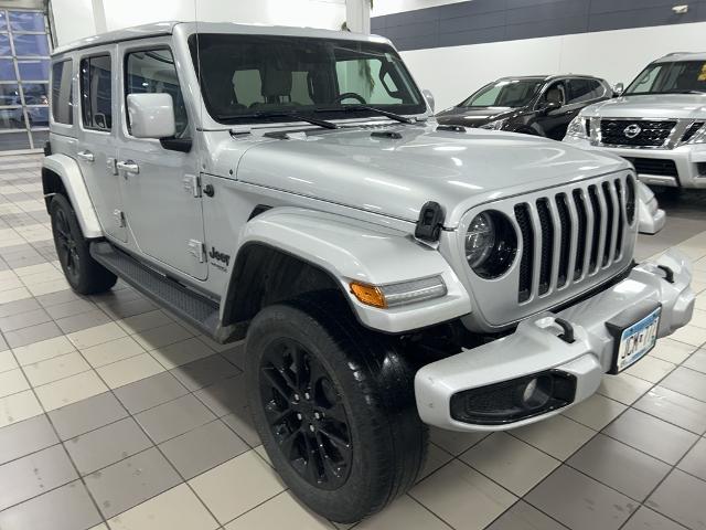 Used 2022 Jeep Wrangler Unlimited High Altitude with VIN 1C4HJXEN6NW210216 for sale in Mankato, Minnesota