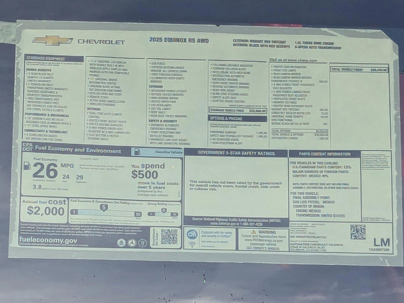 2025 Chevrolet Equinox Vehicle Photo in VALENCIA, CA 91355-1705