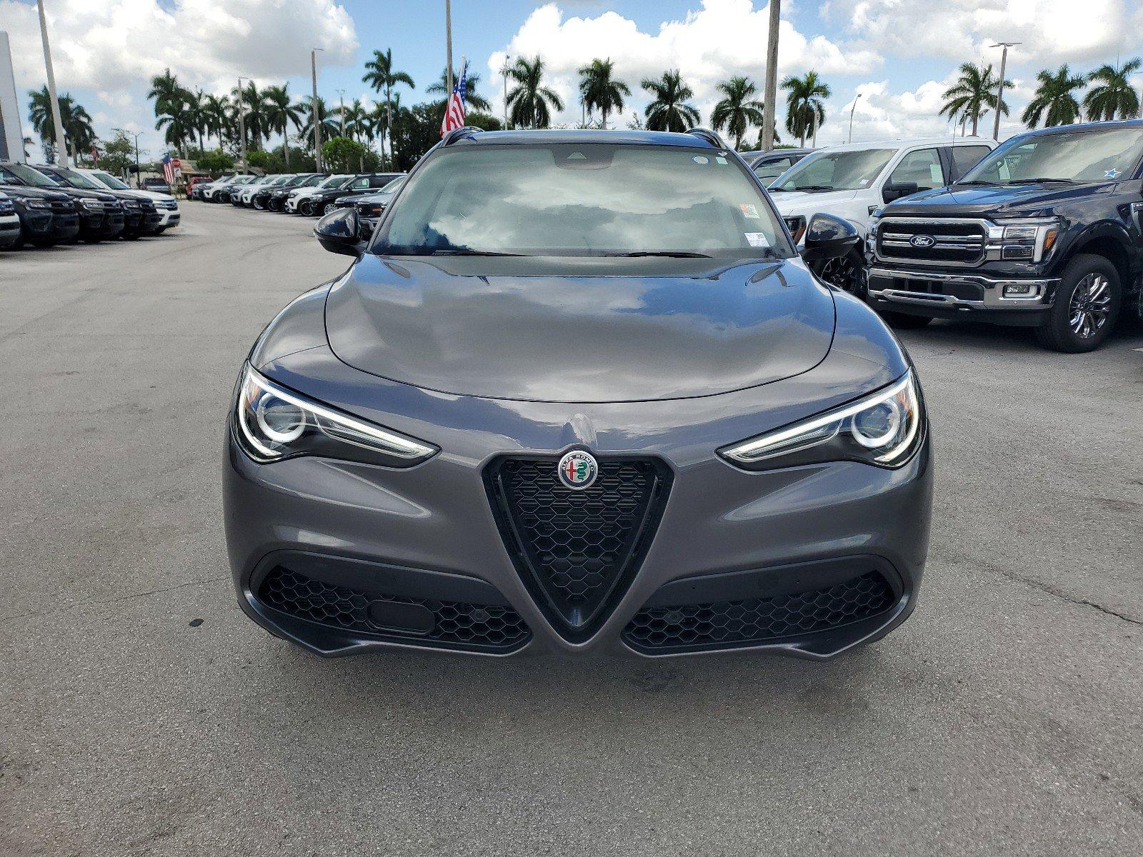 Used 2021 Alfa Romeo Stelvio Base with VIN ZASPAJAN9M7D12723 for sale in Homestead, FL